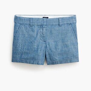 J Crew 5" Chambray Shorts Size 12